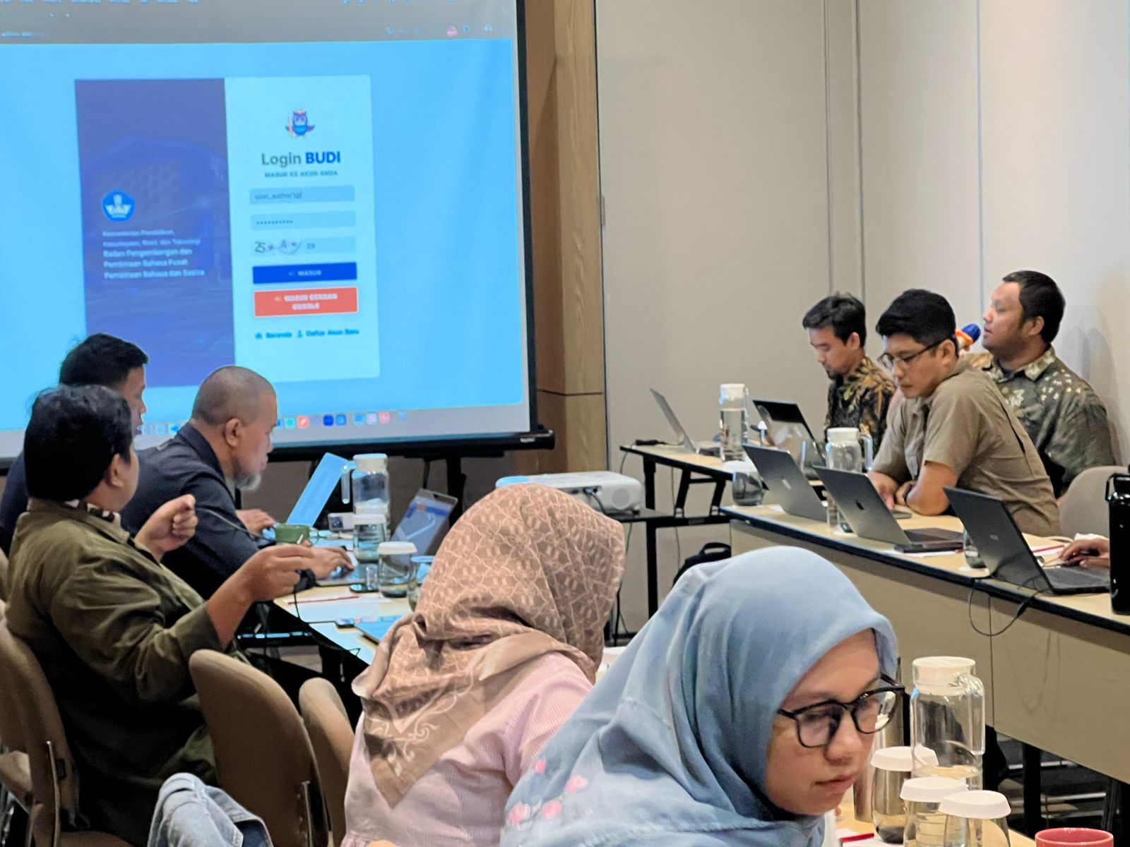 Sosialisasi Pemapran Input Buku Digital